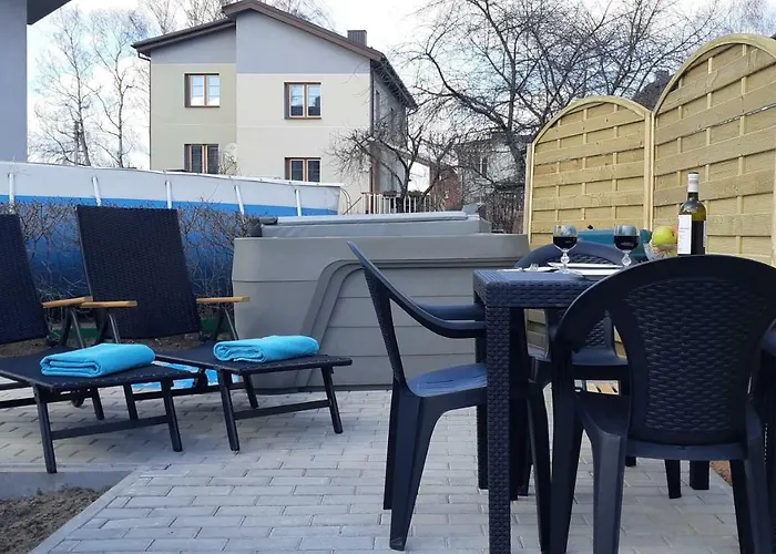 With Outdoor Jacuzzi And Sauna