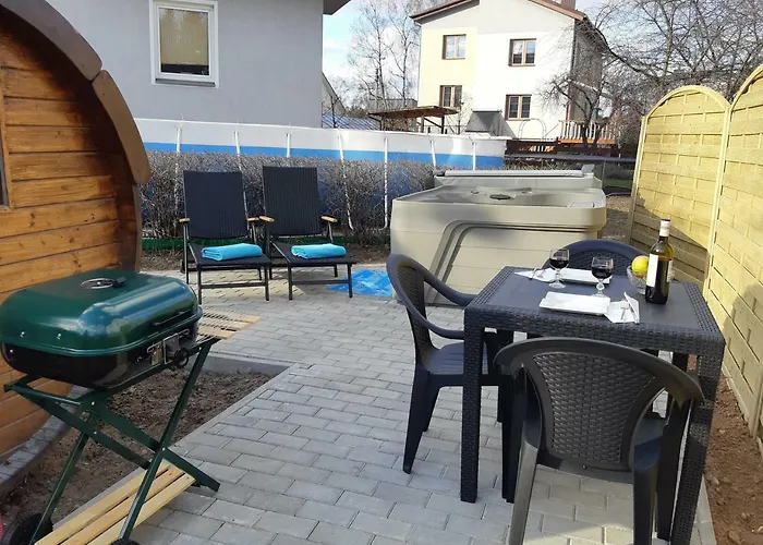 With Outdoor Jacuzzi And Sauna * Вильнюс