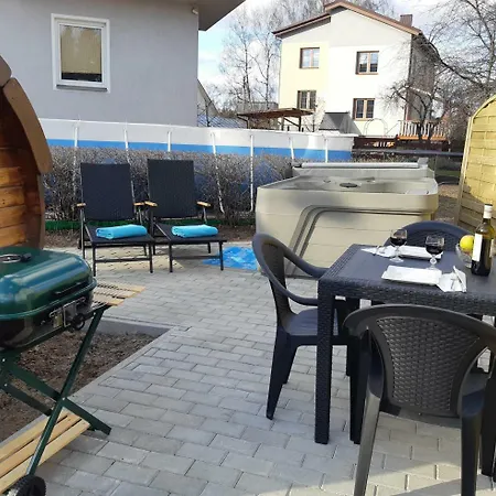 With Outdoor Jacuzzi And Sauna * Vilnius